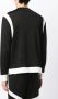 Alexander McQueen Sweater met tweekleurig vlak Zwart - Thumbnail 4