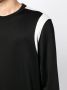 Alexander McQueen Sweater met tweekleurig vlak Zwart - Thumbnail 5