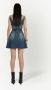 Alexander McQueen Mini-jurk met V-hals Blauw - Thumbnail 4