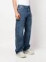 Alexander McQueen Jeans met vlakken Blauw - Thumbnail 3