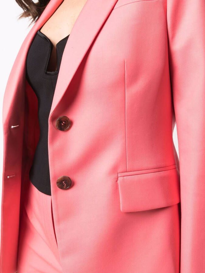 Alexander McQueen Wollen blazer Roze
