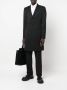 Alexander McQueen Wollen mantel Zwart - Thumbnail 2