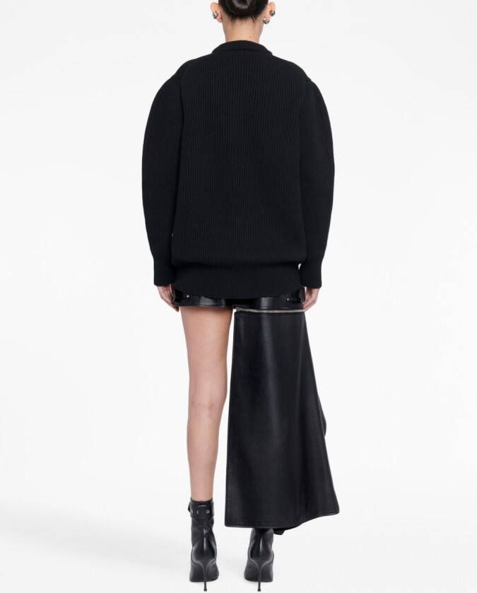 Alexander McQueen Wollen trui Zwart
