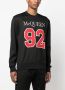 Alexander McQueen Sweater met logodetail Zwart - Thumbnail 3
