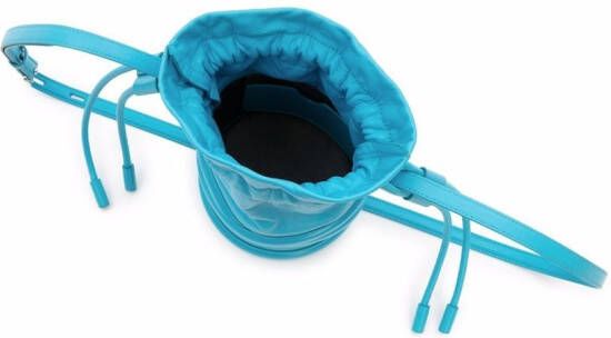 Alexander McQueen The Curve bucket-tas Blauw
