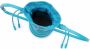 Alexander McQueen The Curve bucket-tas Blauw - Thumbnail 4