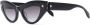Alexander McQueen Eyewear Zonnebril met cat-eye montuur Zwart - Thumbnail 2