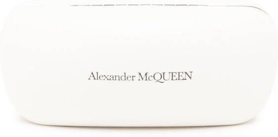 Alexander McQueen Zonnebril met getinte glazen Zilver