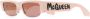 Alexander McQueen Eyewear Zonnebril met logoprint Roze - Thumbnail 2