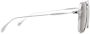 Alexander McQueen Eyewear Zonnebril met piloten montuur Zilver - Thumbnail 2