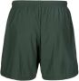 Alexander McQueen Zwembroek met logopatch Groen - Thumbnail 2