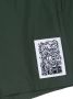 Alexander McQueen Zwembroek met logopatch Groen - Thumbnail 3