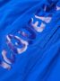 Alexander McQueen Zwembroek met logoprint Blauw - Thumbnail 3