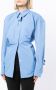 Alexander Wang Blouse met ruches Blauw - Thumbnail 3