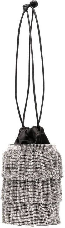 Alexander Wang Bucket-tas met mesh Zwart
