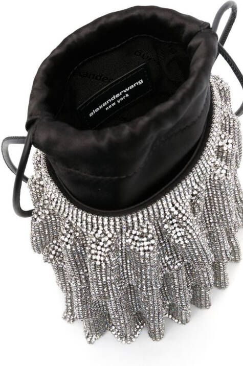 Alexander Wang Bucket-tas met mesh Zwart