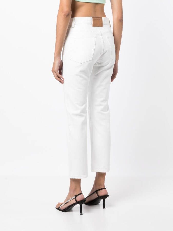 Alexander Wang Cropped jeans Wit