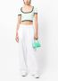 Alexander Wang Cropped T-shirt Groen - Thumbnail 2