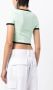 Alexander Wang Cropped T-shirt Groen - Thumbnail 4