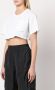 Alexander Wang Cropped T-shirt Wit - Thumbnail 3