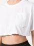 Alexander Wang Cropped T-shirt Wit - Thumbnail 5