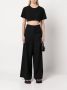 Alexander Wang Cropped T-shirt Zwart - Thumbnail 2