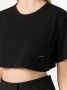 Alexander Wang Cropped T-shirt Zwart - Thumbnail 5
