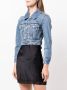 Alexander Wang Cropped truckerjack Blauw - Thumbnail 3