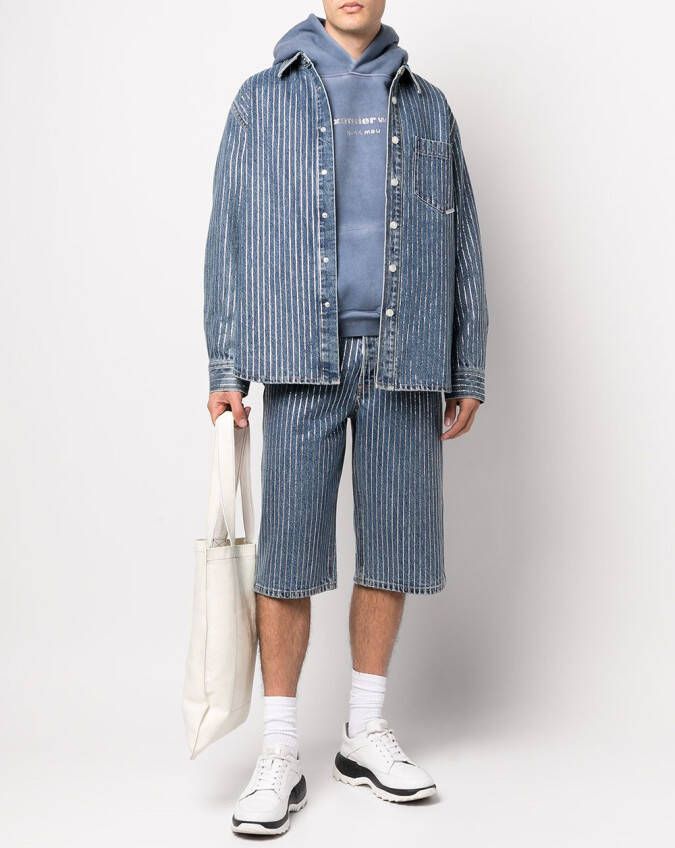 Alexander Wang Denim shorts Blauw