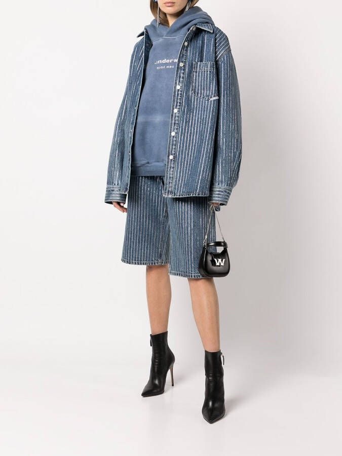 Alexander Wang Denim shorts Blauw