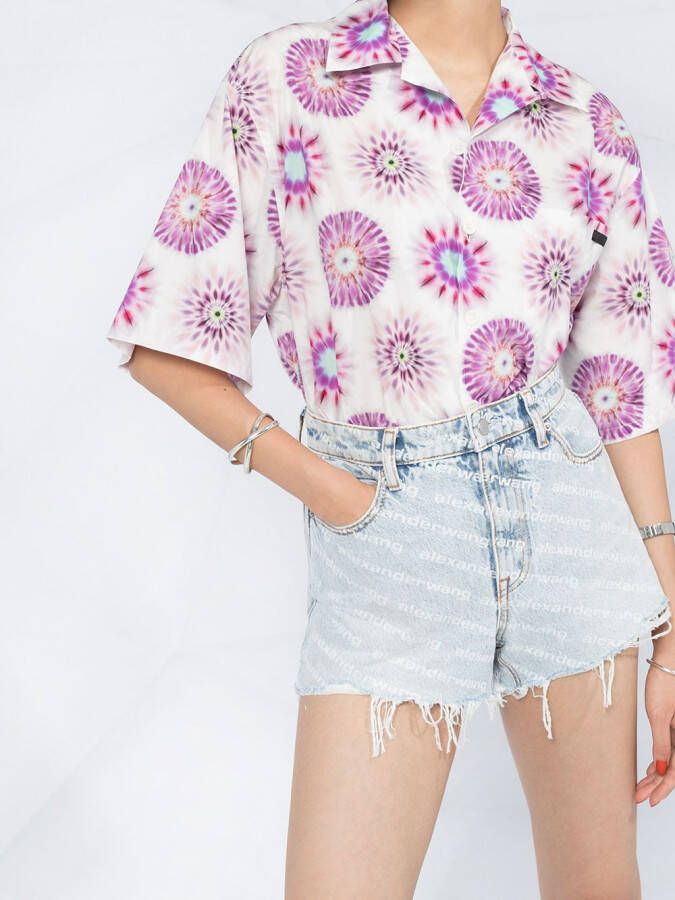 Alexander Wang Denim shorts Blauw