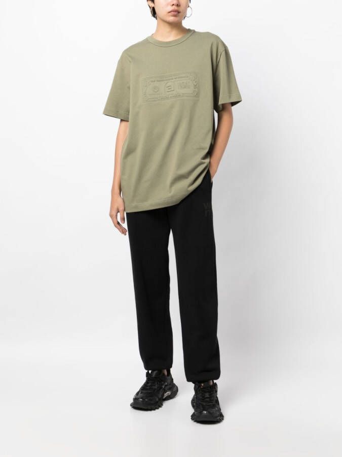 Alexander Wang T-shirt met dollarprint Groen