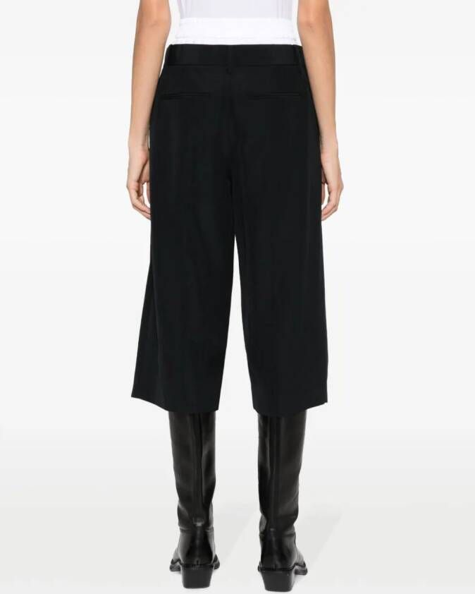 Alexander Wang Cropped broek Zwart