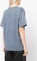 Alexander Wang T-shirt met geborduurd logo Blauw - Thumbnail 4