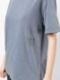 Alexander Wang T-shirt met geborduurd logo Blauw - Thumbnail 5