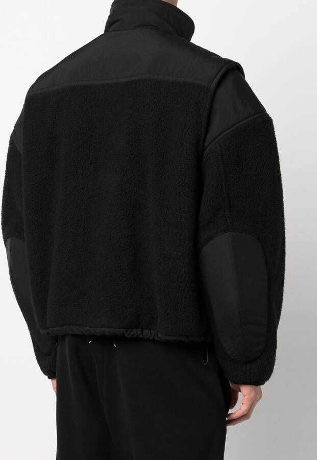 Alexander Wang Fleece jack Zwart