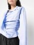 Alexander Wang Gewikkelde blouse Blauw - Thumbnail 5