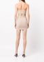 Alexander Wang Halterjurk met logo-afwerking Beige - Thumbnail 4