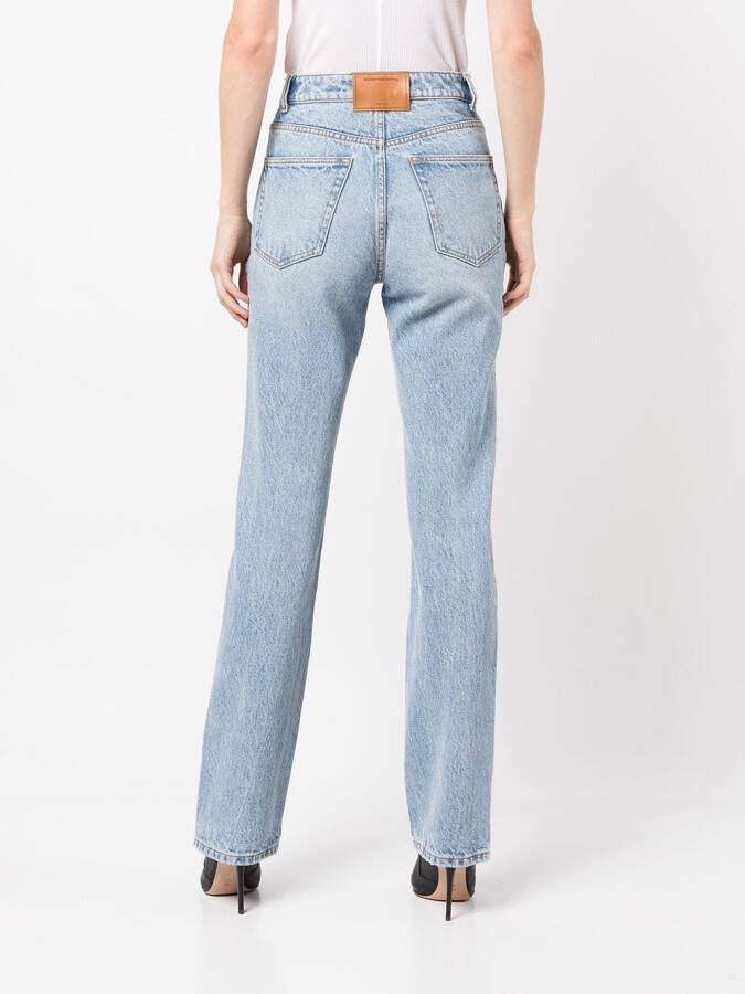 Alexander Wang High waist jeans Blauw