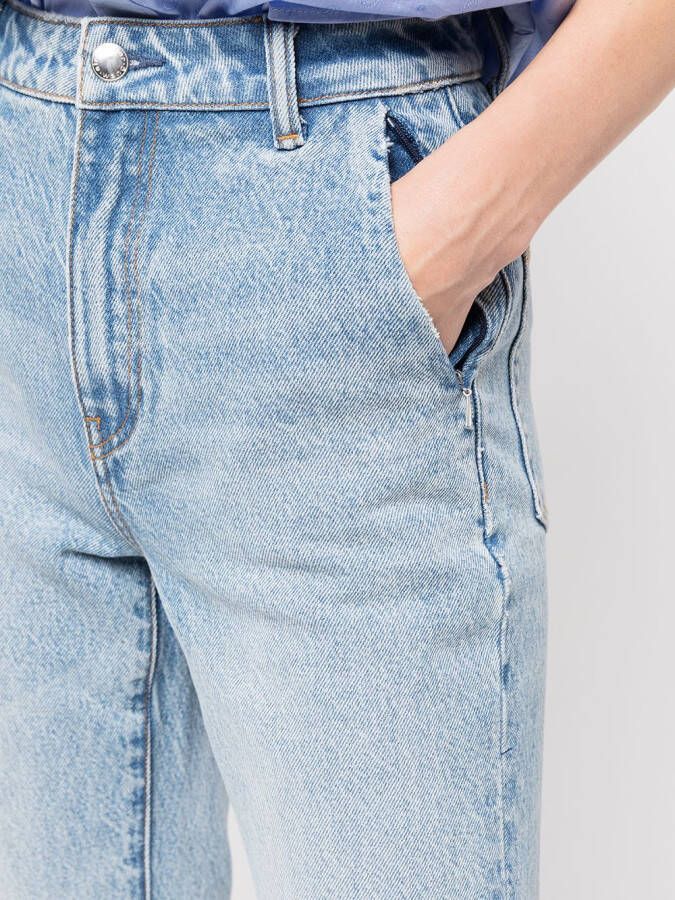 Alexander Wang High waist jeans Blauw