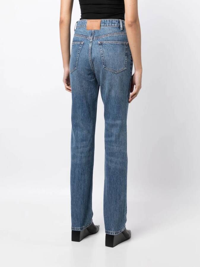 Alexander Wang High waist jeans Blauw