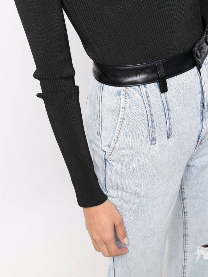 Alexander Wang High waist jeans Blauw