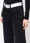 Alexander Wang Jeans met contrasterende tailleband Zwart - Thumbnail 5