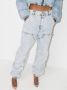 Alexander Wang Jeans met wijde pijpen Blauw - Thumbnail 2