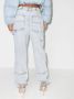 Alexander Wang Jeans met wijde pijpen Blauw - Thumbnail 3