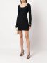 Alexander Wang Jurk met diepe ronde hals Zwart - Thumbnail 2