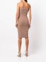 Alexander Wang Jurk met logoprint Bruin - Thumbnail 4