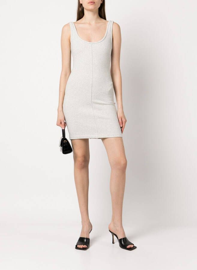 Alexander Wang Jurk met U-hals Grijs