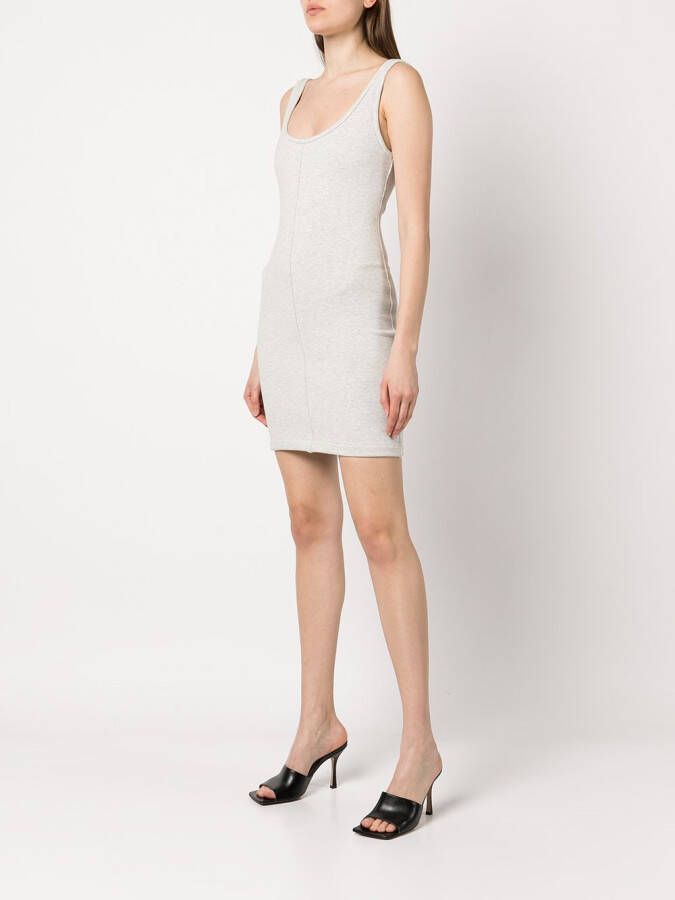 Alexander Wang Jurk met U-hals Grijs
