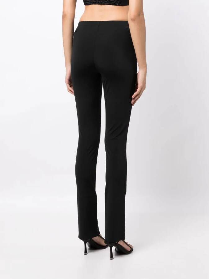 Alexander Wang Legging met logo-reliëf Zwart